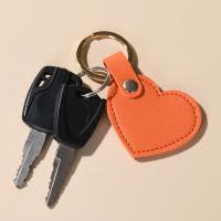 Llavero de Corazón de Cuero con Estilo Regalo de Colgante para Bolso de Coche para Mujeres - details 7