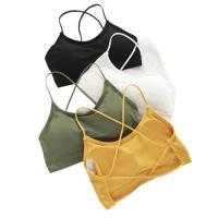 Top Deportivo de Correa Cruz Deportiva Delgada Push Up para Yoga y Gimnasio - details 0