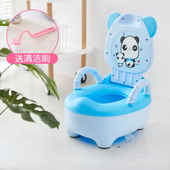 Asiento de Inodoro para Bebé Panda Entrenamiento de Inodoro para Niños y Niñas - 1