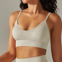 Hamidou-Sujetador deportivo de Yoga para mujer, Top Sexy, ropa interior transpirable, Fitness, Yoga, gimnasio - details 24