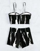 Bikinis con cordón frontal, cintura alta para mujer, bañadores de mujer, bañador para nadar, ropa de playa 2025 - details 19
