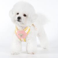 Conjunto de correa y arnés para perro transpirable, Collar reflectante Quicklace para mascotas, cuerda suave y ajustable, chaleco con correa para el pecho para perros pequeños - details 12