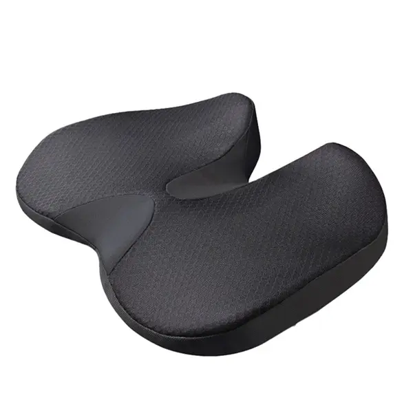 Cojín ortopédico de espuma viscoelástica para coche, cojín para próstata, coxis, ciática, respaldo, silla cómoda - 1
