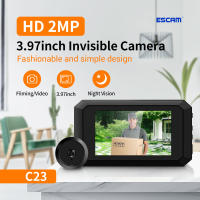 Mirilla inteligente para casa interfono inalambrico remoto Timbre con camara exterior - details 4