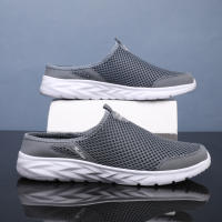 Zapatos de Malla Transpirable para Hombres en Verano Zapatillas Casuales de Gran Tamaño con Suela Suave y Diseño Hueco - details 1