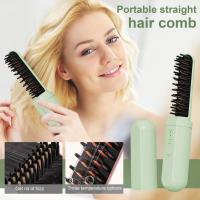 Portátil Sin Cable Ajustable para Tres Temperaturas Iónica para Alisar el Cabello - details 6