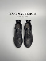 Nuevos deportes negros de gama alta, zapatos de moda de piel de vaca, zapatos casuales de cuero para hombres - details 9