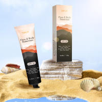 Minerales protector solar protección UV cuerpo Facial SPF50/30+ Protector UV corporal loción Solar duradera resistente al agua bloqueador solar cuidado de la piel - details 4