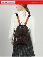 FOXER Mochila de viaje retro para mujer con firma de moda - details 6