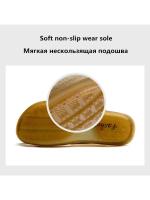 Zapatos antideslizantes de cuero para hombre, sandalias de playa, zapatos cómodos de verano, chanclas clásicas - details 6