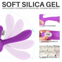 Dispositivo de masturbación femenina tipo control remoto vibrador de succión lay-on para mujeres - details 5