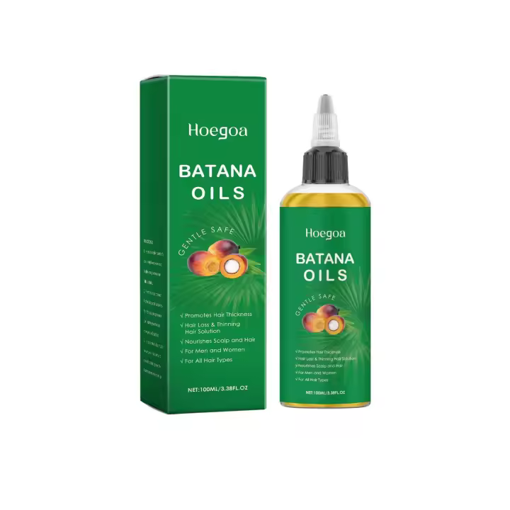 El aceite esencial HOEGOA Batana Care nutre, hidrata y suaviza y mejora el cabello seco y encrespado - 1