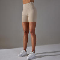 Hamidou-pantalones cortos deportivos de Yoga para mujer, mallas transpirables sin costuras para correr, ciclismo, cintura alta, entrenamiento, gimnasio, Verano - details 27