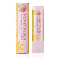 Bálsamo labial protector solar de melocotón y plátano SPF 30 UVA protege los labios Bálsamo labial incoloro hidratante - details 7