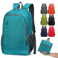 Bolso de Hombro Ligero y Plegable de Gran Capacidad para Exteriores, Adecuado para Deportes al Aire Libre, Viajes, Montañismo y Desplazamientos Diarios - Tela de Nailon de Alta Densidad - details 0