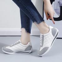 Zapatillas de deporte informales para mujer, zapatos deportivos planos con cordones, a la moda - details 3