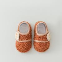 Calcetines de piso para niños, otoño e invierno, apilados y engrosados, cálidos y antideslizantes, Velcro, zapatos y calcetines de suela suave antideslizantes para interior de bebé - details 10