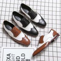 Venta Caliente Hard Wear zapatos de vestir de cuero de fondo suave Casual marrón para hombres 2025 productos Dropshipping - details 0