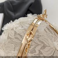 Bolso portátil para banquete de noche con bordado, bolso de mano con bola de encaje de gran capacidad, bolso de hombro, bolso cruzado, bolso de mano para mujer - details 3