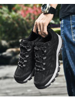 Zapatos de senderismo de marca para hombre, zapatillas deportivas transpirables, zapatillas de Turismo de escalada, zapatos de montaña al aire libre, zapatos de Trekking antideslizantes - details 14