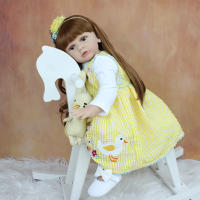 BZDOLL-Muñeca realista de silicona suave para recién nacido, juguete de bebé Tayra de 60cm, 24 pulgadas - details 8