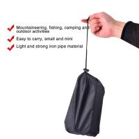 Silla plegable portátil para exteriores, taburete de aluminio ligero y duradero con bolsa, utilizado para pescar, hacer picnic y acampar - details 7