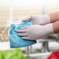 Guantes de Látex Universales Blancos Desechables Antideslizantes para Limpieza en el Hogar - details 0