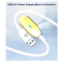 Cable extensor inalámbrico Compatible con HDMI, transmisor y receptor de Audio y Video, adaptador de pantalla para cámara y PC, 5G, 30M, blanco - details 4