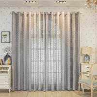 Cortinas translúcidas para sala de estar, persianas para dormitorio, cortinas, ventana con gafas, 2 piezas - details 11