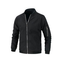 Chaqueta de piloto de moda casual para hombre Chaqueta de primavera verano Tejido de poliéster Cierre de cremallera - details 2