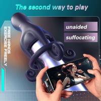 Leten estimulador de glande masculino juguete sexual masturbador entrenamiento vibrador Stroker entrenador placer prolongado retrasar la eyaculación - details 4