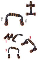 Non-slip Push Up Stand Home Fitness Power Rack Gym Handles Pushup Bars Exercise Arm Chest Muscle Training Bodybuilding Equipment - details 1
