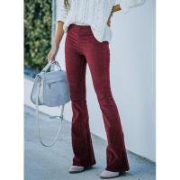 Pantalones acampanados de cintura alta para mujer Nylon cómodo y elástico con estilo Haraku - details 24
