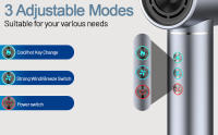 Secador de Pelo Iónico 5 en 1 Secado Rápido 110000 RPM, Alto Nivel de Iones, Ideal para Viaje y Casa Adecuado para Cabello Recto y rizado - details 3