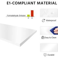 Armario de Baño de Suelo Mueble Auxiliar Comodo con 4 Cajones Estante Ajustable 81x30x83 cm Blanco - details 34
