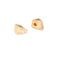 Espaciador de arco iris y Luna de latón, Color oro de 18K, paloma, estrella, nube, cilindro, pulsera ovalada, cuentas, fabricación de joyería, accesorios Diy - details 6