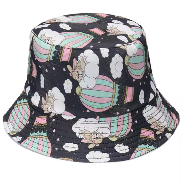 Sombrero de pescador lindo único, sombrero de pescador plegable, sombrero de playa de moda para mujeres y niñas - 1