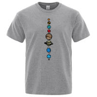 Camiseta de Nine Planets para hombre, camisa de marca de manga corta con cuello redondo, de planetas, color Vintage - details 9