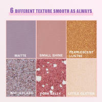 Paleta de Sombras de Ojos Bsimone de 24 Colores Resistente al Agua, Mate Perla Brillante - details 3