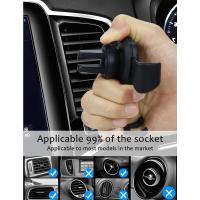 Soporte Universal de teléfono para coche, montaje de ventilación de aire por gravedad automática, nuevo diseño ergonómico para iPhone, Samsung y Huawei - details 9