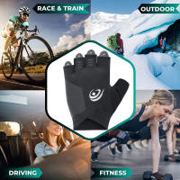Tcare Guantes de Entrenamiento Guantes de Levantamiento de Pesas Antideslizantes Ligeros con Almohadillas para el Muñeca para Deportes y Outdoor - details 10