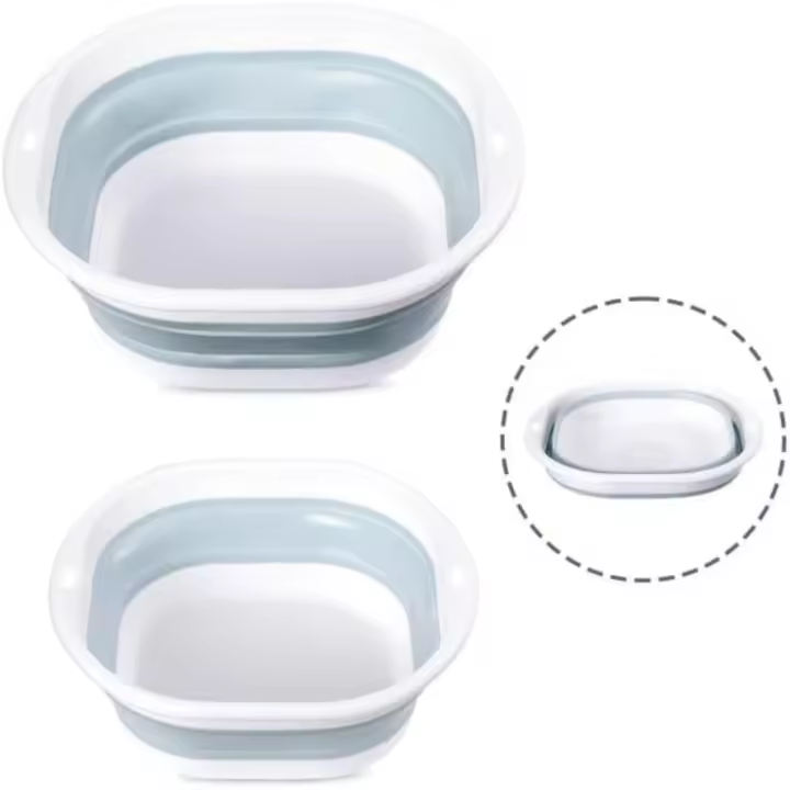 Lavabo Plegable Portátil Multifuncional para Acampar, Cocinar, Pescar - 1