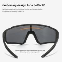 Gafas de sol polarizadas para ciclismo, lentes a prueba de viento, protección UV, para hombre y mujer - details 11