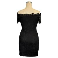 Vestido ajustado elegante de verano con hombros descubiertos para mujer - details 8