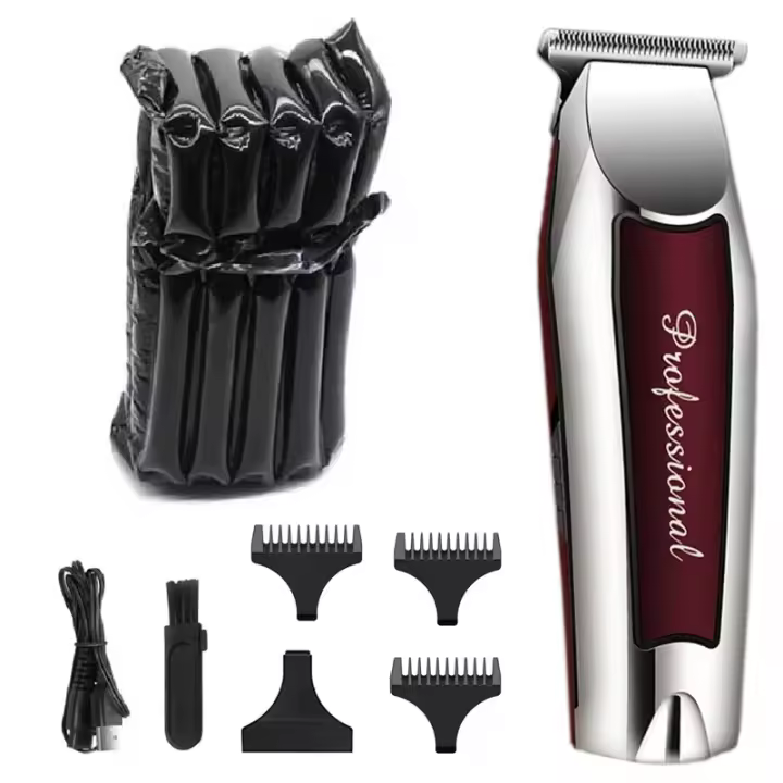 Recortadora de pelo eléctrica recargable para hombres, máquina de corte de pelo de borde para Barba y cuerpo, inalámbrica, cuidado facial - 1
