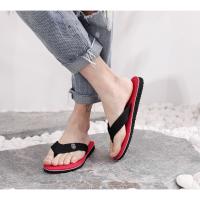 Chanclas informales a la moda para hombre, zapatillas ligeras y frías, zapatillas de playa antideslizantes de tendencia de verano - details 2