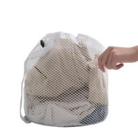Bolsa grande para lavar la ropa, bolsa portátil para lavar ropa, organizador de red, sujetador sucio, calcetines, ropa interior, almacenamiento de zapatos, cubierta para lavadora de ropa, 4 Uds. - details 0
