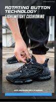 Zapatos de Seguridad para Hombres Punta de Acero, Comodidad de Cojín de Aire, a Prueba de Agujeros - details 15