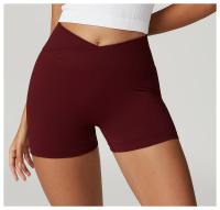 Pantalones cortos de Yoga sin costuras para mujer, ropa deportiva para Fitness, levantamiento de glúteos, gimnasio, correr - details 13