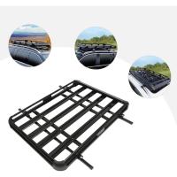 Baca techo para coche cesta techo ajustable y ancha gran aluminio universal - details 3